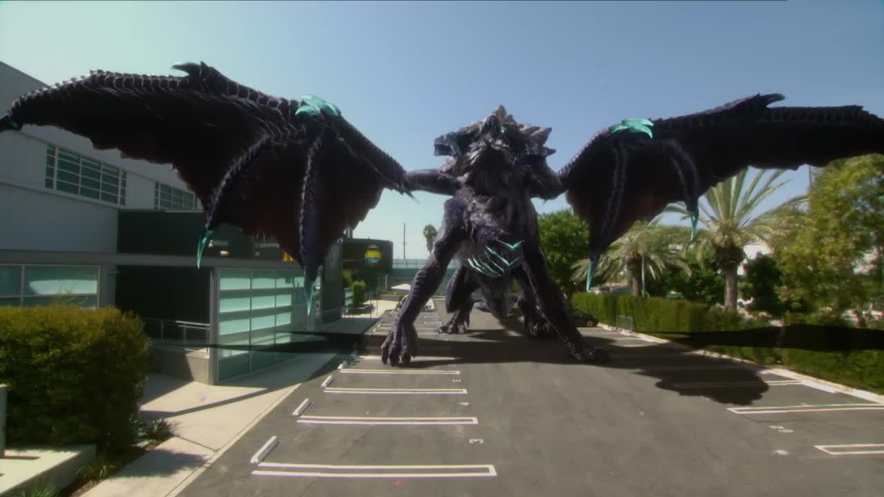 Testing UE AR integration in the LCS parking lot