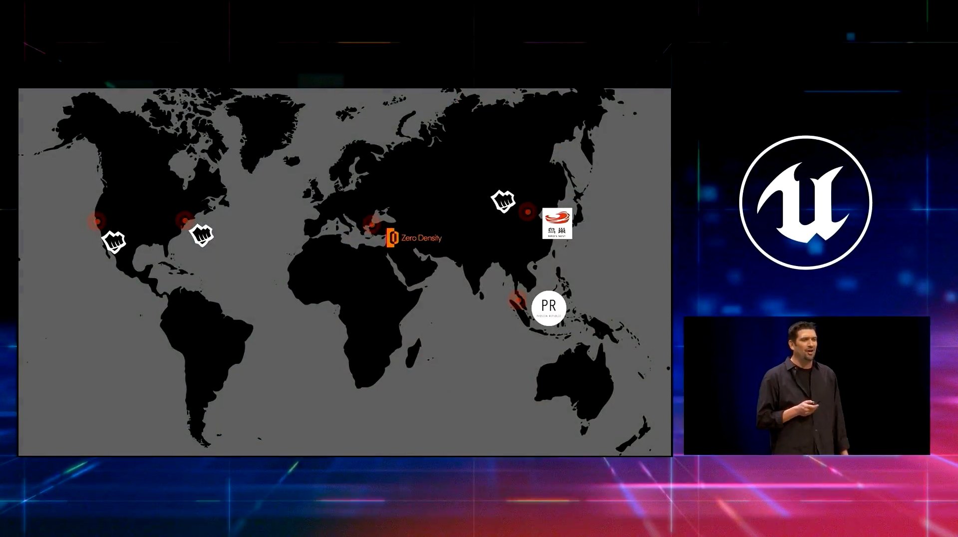 Presentation slide: Global Partnerships