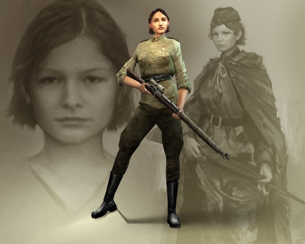 Tanya Pavelovna — Soviet soldier