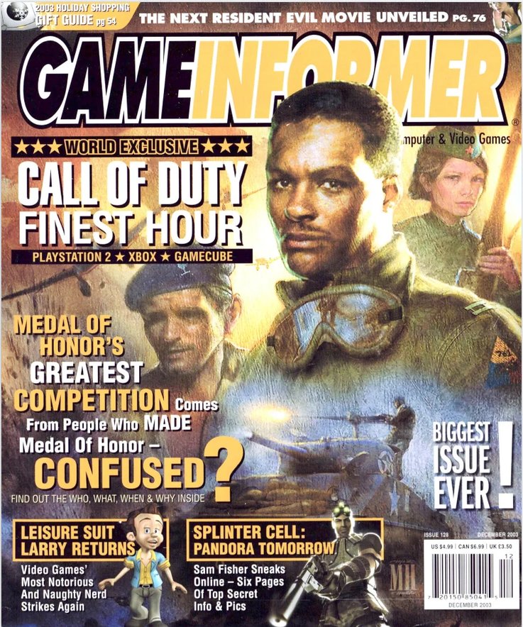 Game Informer — Finest Hour cover