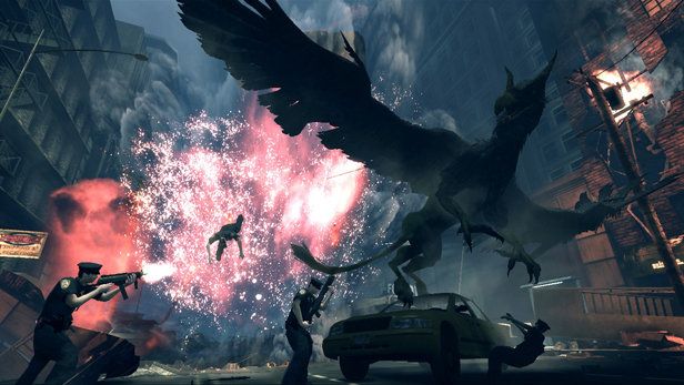 Combat: the world of myth colliding with modern New York City.