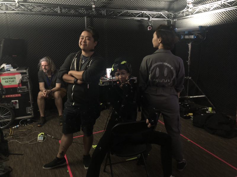 Mocap volume on-site — Shanghai LPL Finals