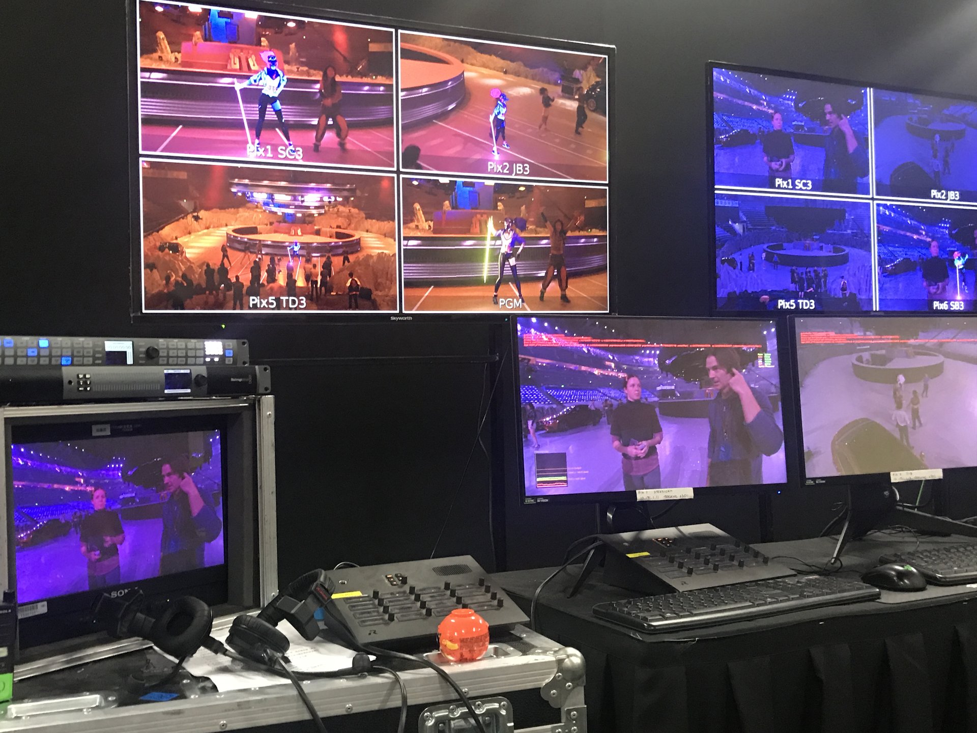 Shanghai — rehearsal and technical run-throughs