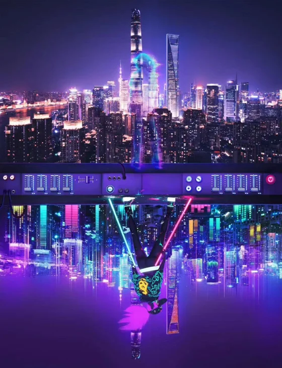 K/DA Akali — LPL 2019 promotional image