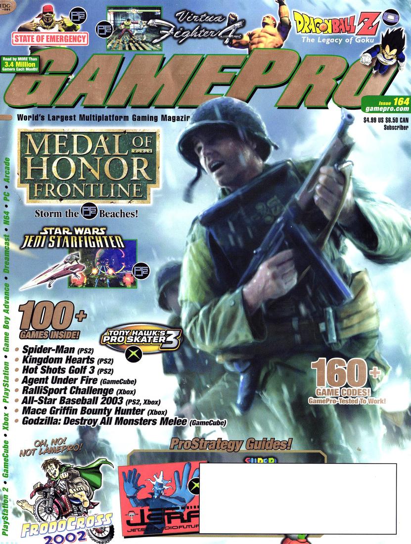 GamePro Issue 164 — cover, May 2002
